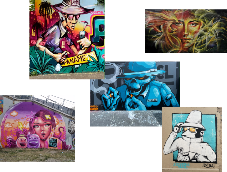 Multiple artworks